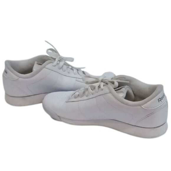 Reebok Princess Women's Classic White Leather Shoes US Women 7 - Picture 6 of 8